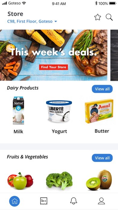 Emulate iPhone app E-Grocery - Online Supermarket using MyAndroid Emulate iPhone app E-Grocery - Online Supermarket using MyAndroid