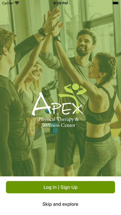 Emulate iPhone app E-GYM at Apex using MyAndroid