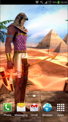 Run android online APK Egypt 3D Free live wallpaper from MyAndroid or emulate Egypt 3D Free live wallpaper using MyAndroid