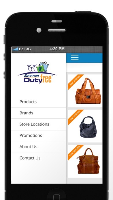 Emulate iPhone app EGYPTAIR DUTYFREE using MyAndroid Emulate iPhone app EGYPTAIR DUTYFREE using MyAndroid