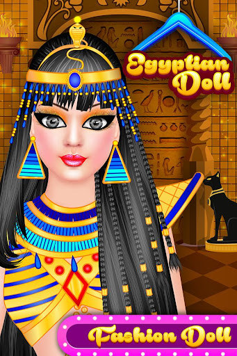 Run android online APK Egypt Doll - Fashion Salon Dress up & Makeover from MyAndroid or emulate Egypt Doll - Fashion Salon Dress up & Makeover using MyAndroid