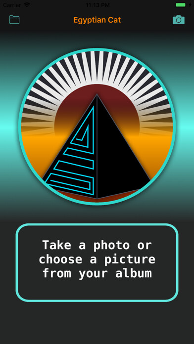Emulate iPhone app Egyptian Cat - AI EYE using MyAndroid Emulate iPhone app Egyptian Cat - AI EYE using MyAndroid