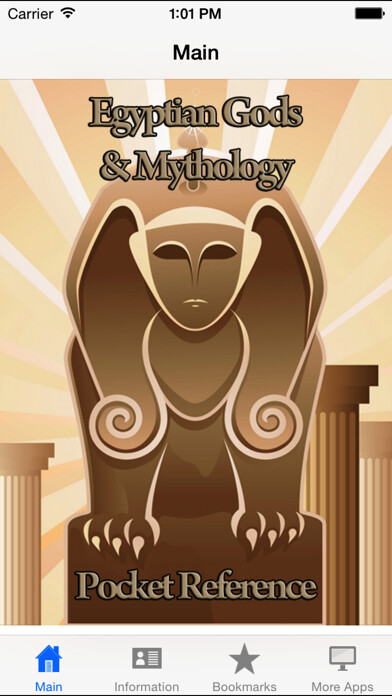 Emulate iPhone app Egyptian Gods Pocket Reference using MyAndroid Emulate iPhone app Egyptian Gods Pocket Reference using MyAndroid