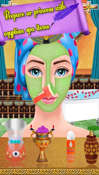 Emulate iPhone app Egyptian Princess Makeup & Makeover Salon Girls Games using MyAndroid Emulate iPhone app Egyptian Princess Makeup & Makeover Salon Girls Games using MyAndroid