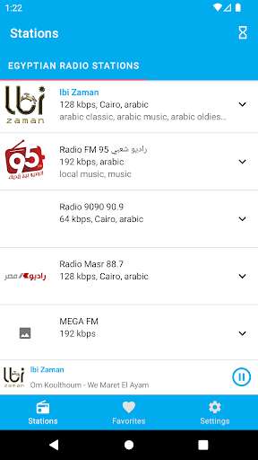 Run android online APK Egyptian Radio Stations - FM Streaming from MyAndroid or emulate Egyptian Radio Stations - FM Streaming using MyAndroid
