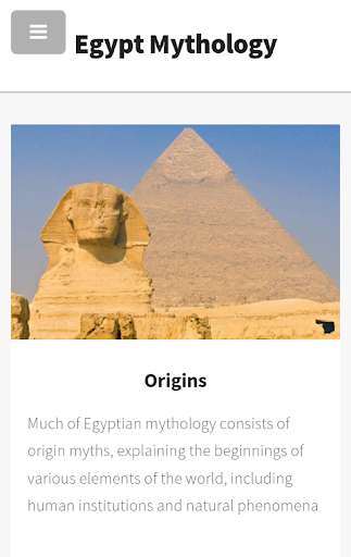 Run android online APK Egypt Mythology Gods from MyAndroid or emulate Egypt Mythology Gods using MyAndroid