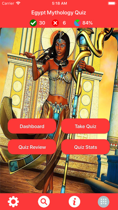 Emulate iPhone app Egypt Myths & Gods Trivia using MyAndroid Emulate iPhone app Egypt Myths & Gods Trivia using MyAndroid