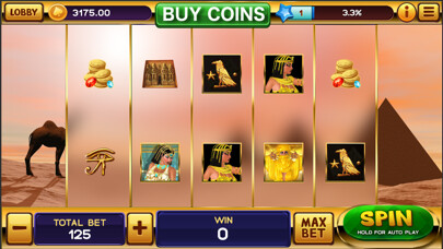 Emulate iPhone app Egypt Slots - Lady Pharaoh using MyAndroid Emulate iPhone app Egypt Slots - Lady Pharaoh using MyAndroid