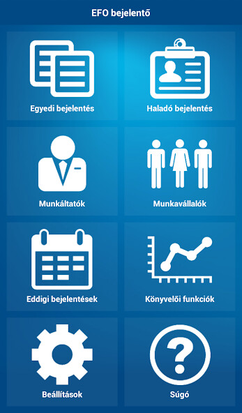Run android online APK Egyszerűsített foglalkoztatás from MyAndroid or emulate Egyszerűsített foglalkoztatás using MyAndroid