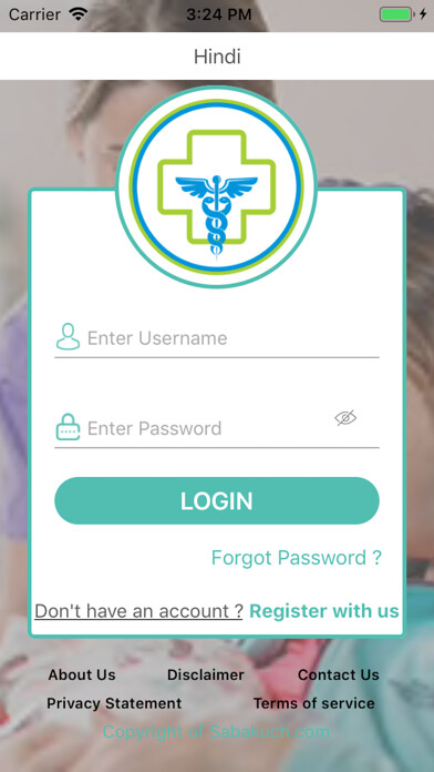 Emulate iPhone app E-Health Wallet using MyAndroid Emulate iPhone app E-Health Wallet using MyAndroid