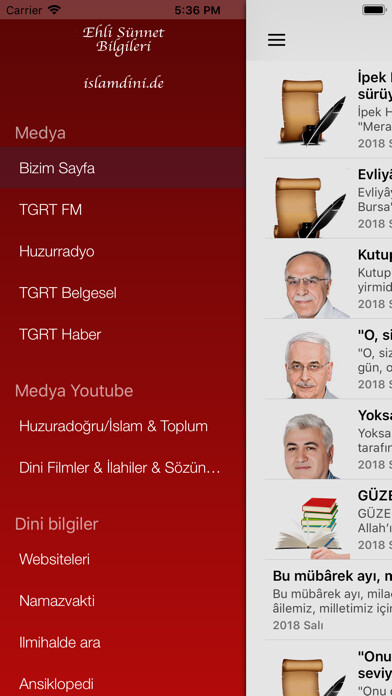 Emulate iPhone app Ehli sünnet islam dini using MyAndroid Emulate iPhone app Ehli sünnet islam dini using MyAndroid