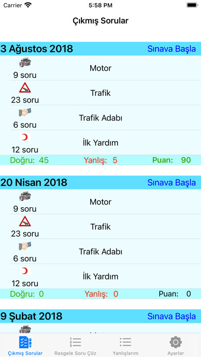 Emulate iPhone app Ehliyet S?nav?na Haz?rl?k using MyAndroid Emulate iPhone app Ehliyet S?nav?na Haz?rl?k using MyAndroid