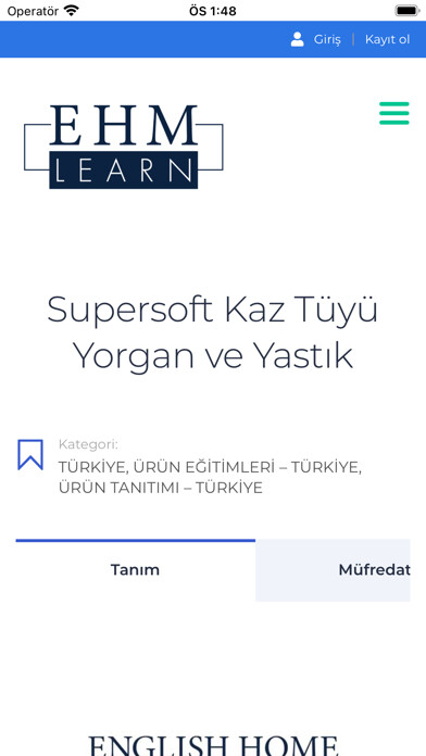Emulate iPhone app EHMLearn using MyAndroid