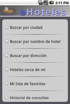 Emulate Android APK eHoteles. Reservas de hotel Emulate Android APK eHoteles. Reservas de hotel