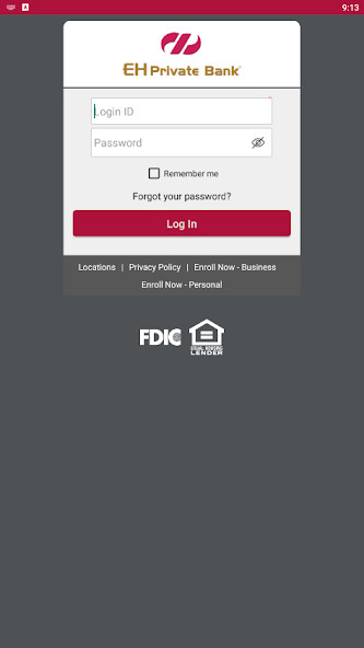 Run android online APK EH Private Mobile Banking from MyAndroid or emulate EH Private Mobile Banking using MyAndroid