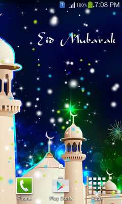 Emulate Android APK Eid active  wallpaper 1