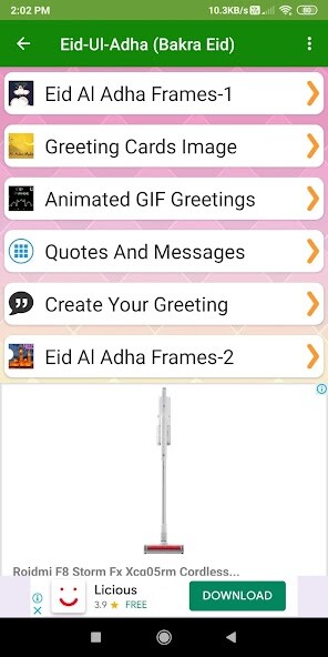 Run android online APK Eid al Adha Mubarak: Bakra Eid Greeting,Frames,GIF from MyAndroid or emulate Eid al Adha Mubarak: Bakra Eid Greeting,Frames,GIF using MyAndroid Run android online APK Eid al Adha Mubarak: Bakra Eid Greeting,Frames,GIF from MyAndroid or emulate Eid al Adha Mubarak: Bakra Eid Greeting,Frames,GIF using MyAndroid
