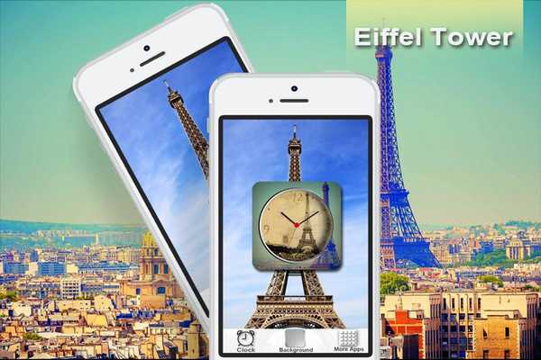 Emulate Android APK Eiffel Clock Live Wallpaper