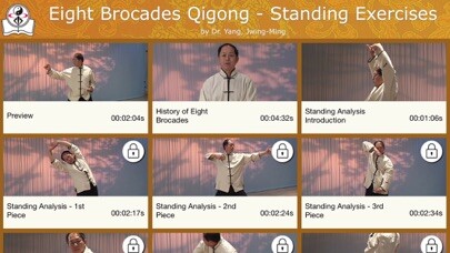Emulate iPhone app Eight Brocades Qigong Standing using MyAndroid Emulate iPhone app Eight Brocades Qigong Standing using MyAndroid