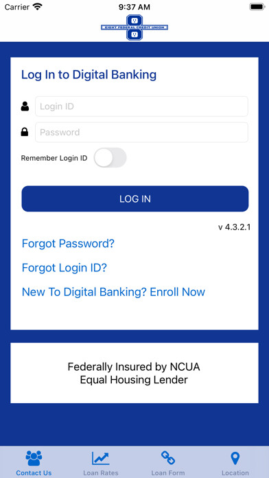 Emulate iPhone app Eight FCU Mobile using MyAndroid Emulate iPhone app Eight FCU Mobile using MyAndroid