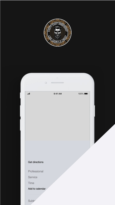 Emulate iPhone app Eighty Eight Barbershop using MyAndroid