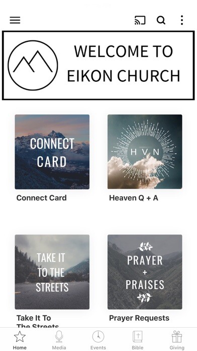 Emulate iPhone app Eikon Church using MyAndroid Emulate iPhone app Eikon Church using MyAndroid