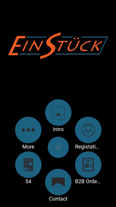 Emulate iPhone app Ein Stuck B2B using MyAndroid