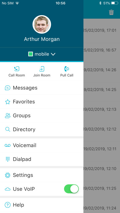Emulate iPhone app eir Collaborate using MyAndroid