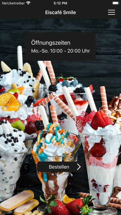 Emulate iPhone app Eiscafé Smile using MyAndroid Emulate iPhone app Eiscafé Smile using MyAndroid