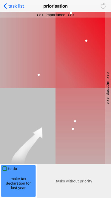 Emulate iPhone app Eisenhower using MyAndroid