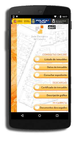 Emulate Android APK Ejemplo DNIe Catastro