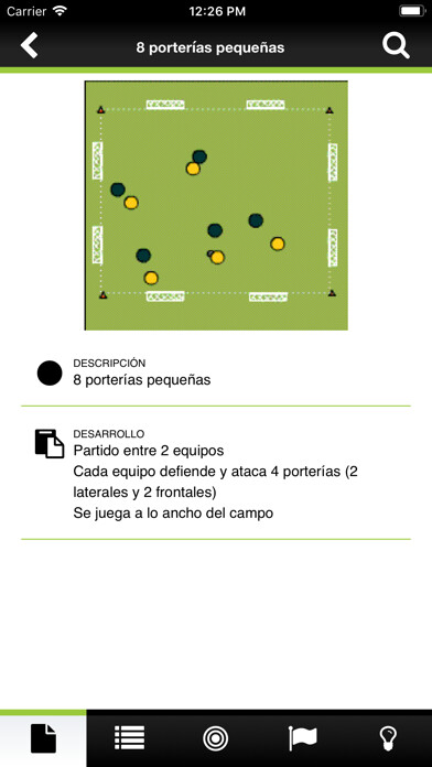 Emulate iPhone app Ejercicios Fútbol Base using MyAndroid Emulate iPhone app Ejercicios Fútbol Base using MyAndroid