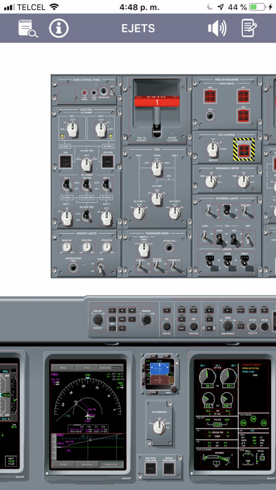 Emulate iPhone app E-JETS Virtual Panel using MyAndroid Emulate iPhone app E-JETS Virtual Panel using MyAndroid