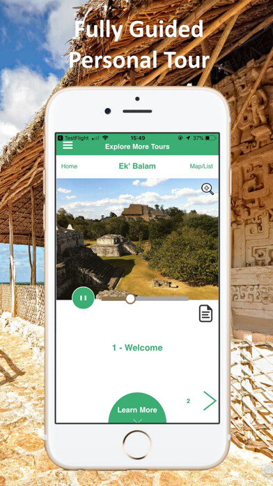 Emulate iPhone app Ek Balam GPS Tour Guide Cancun using MyAndroid Emulate iPhone app Ek Balam GPS Tour Guide Cancun using MyAndroid