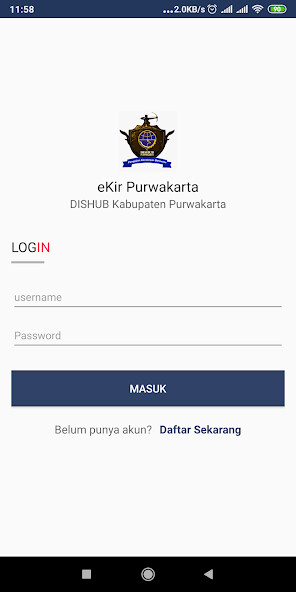 Run android online APK eKir Kab. Purwakarta from MyAndroid or emulate eKir Kab. Purwakarta using MyAndroid