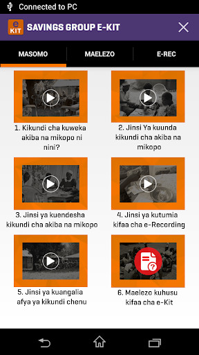 Run android online APK Ekit from MyAndroid or emulate Ekit using MyAndroid