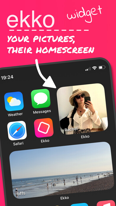 Emulate iPhone app Ekko - shared photo widget using MyAndroid Emulate iPhone app Ekko - shared photo widget using MyAndroid
