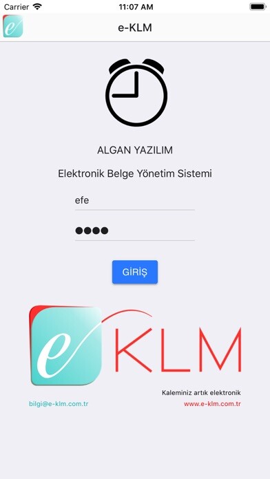 Emulate iPhone app eKLM v2 using MyAndroid