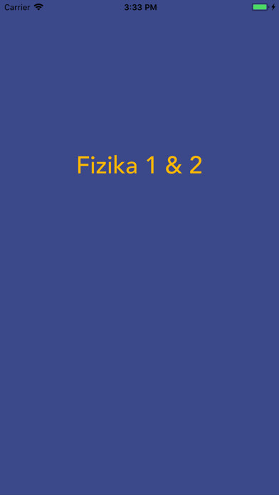 Emulate iPhone app e-Škole Fizika 1 & 2 using MyAndroid