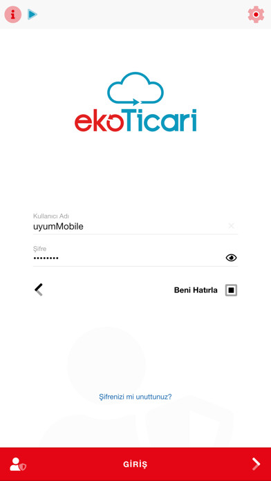 Emulate iPhone app ekoTicari using MyAndroid
