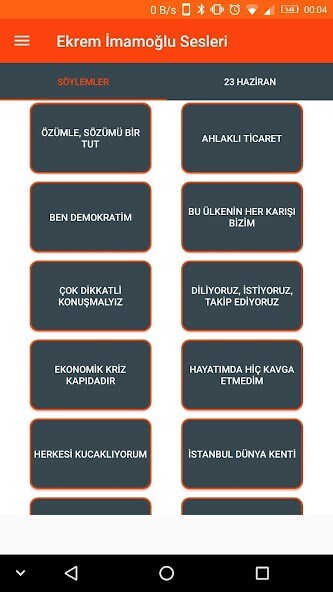 Run android online APK Ekrem İmamoğlu Sesleri from MyAndroid or emulate Ekrem İmamoğlu Sesleri using MyAndroid Run android online APK Ekrem İmamoğlu Sesleri from MyAndroid or emulate Ekrem İmamoğlu Sesleri using MyAndroid