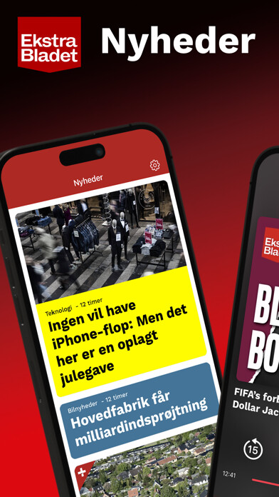 Emulate iPhone app Ekstra Bladet - Nyheder using MyAndroid Emulate iPhone app Ekstra Bladet - Nyheder using MyAndroid