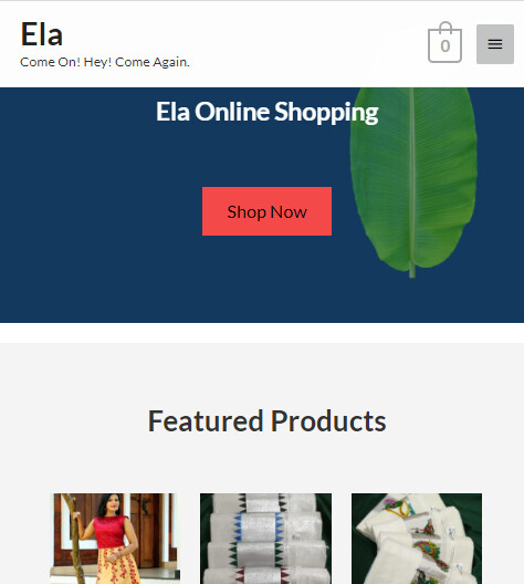 Run android online APK Ela Online Shoppping from MyAndroid or emulate Ela Online Shoppping using MyAndroid