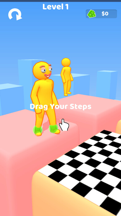 Emulate iPhone app Elastic Walker using MyAndroid