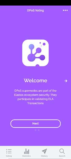 Run android online APK Elastos DPoS Voting from MyAndroid or emulate Elastos DPoS Voting using MyAndroid