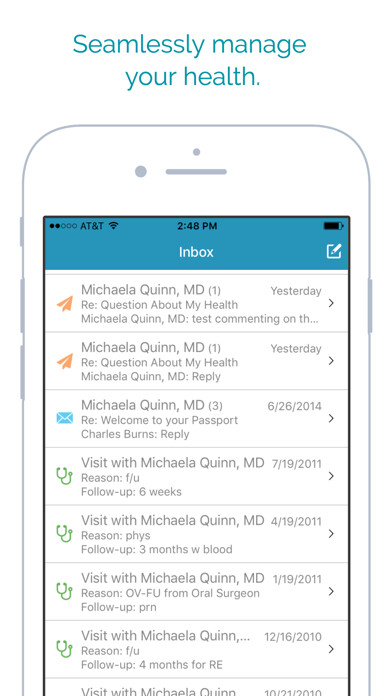 Emulate iPhone app Elation Passport for Patients using MyAndroid Emulate iPhone app Elation Passport for Patients using MyAndroid