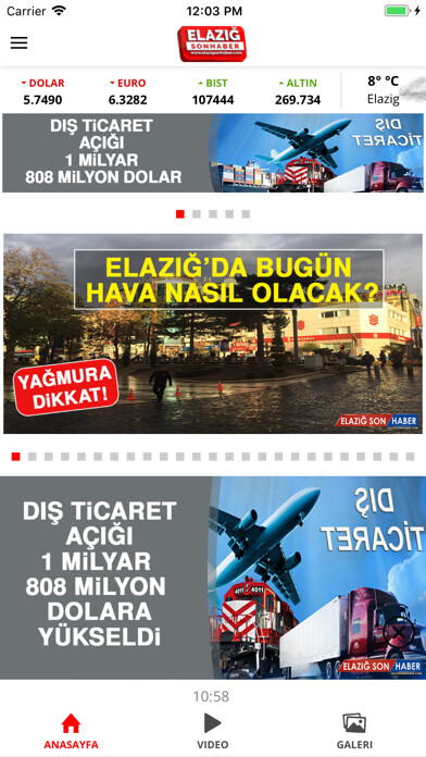 Emulate iPhone app Elazığ Son Haber using MyAndroid Emulate iPhone app Elazığ Son Haber using MyAndroid