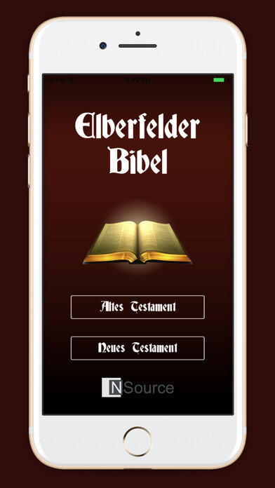 Emulate iPhone app Elberfelder Bibel auf Deutsch using MyAndroid Emulate iPhone app Elberfelder Bibel auf Deutsch using MyAndroid