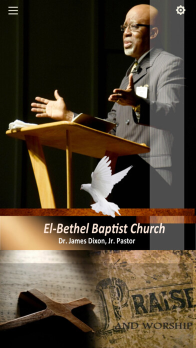 Emulate iPhone app El-Bethel Baptist Church using MyAndroid