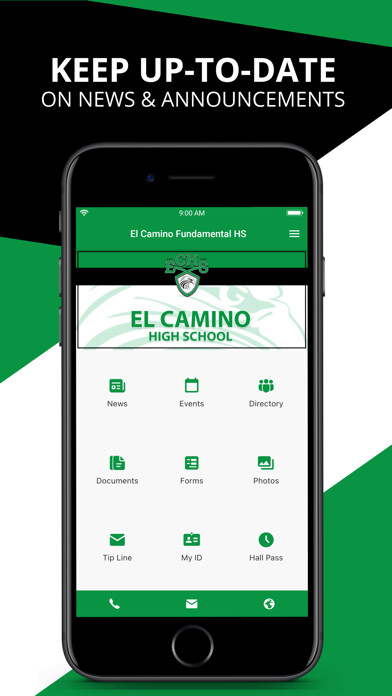 Emulate iPhone app El Camino Fundamental HS using MyAndroid Emulate iPhone app El Camino Fundamental HS using MyAndroid
